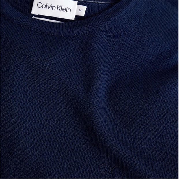 Navy - Calvin Klein - Merino Wool Jumper