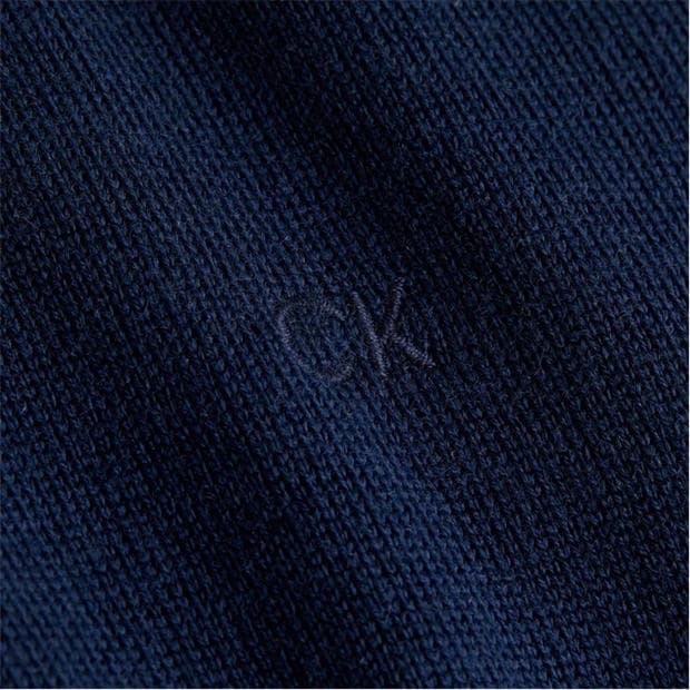 Navy - Calvin Klein - Merino Wool Jumper