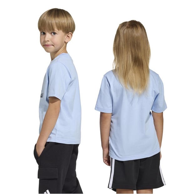 Blue - adidas - Unisex Kids' T-Shirt
