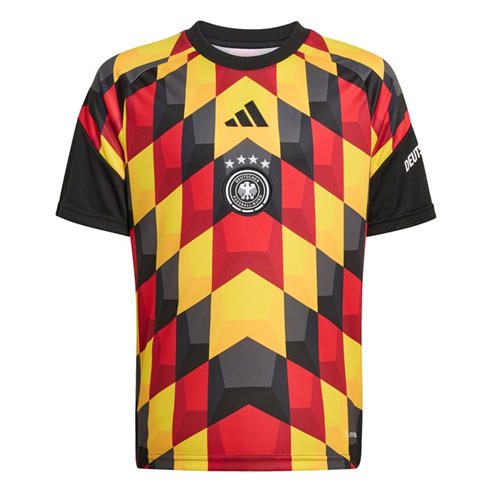 adidas - Kids Germany 2026 Pre-Match Short Sleeve T-Shirt