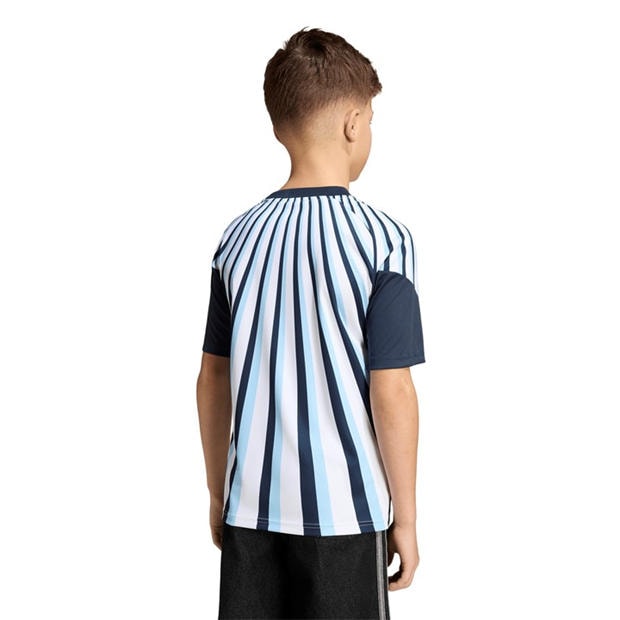 White/Blue - adidas - Kids Argentina 2026 Prematch Kit