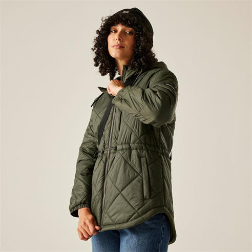 Regatta - Women's Ivey Warmloft Water-Repellent Hooded Quilted Jacket