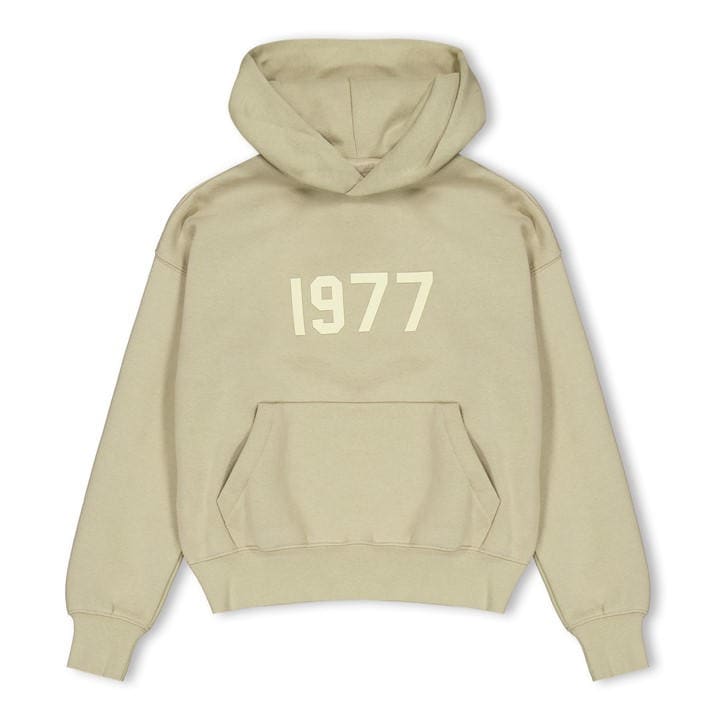 Fear Of God Essentials  Kids Grey ' Overhead Hoodie in Size 8 - 9 Years, Sports Direct