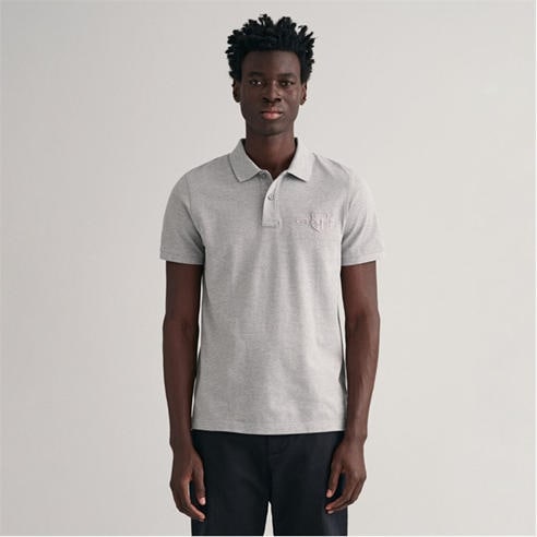 Gant - Tonal Shield Polo Shirt