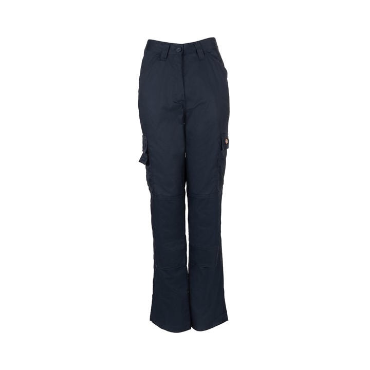 Dickies Women's Blue Womans Everyday Flex Trousers in Size 16, Sports Direct