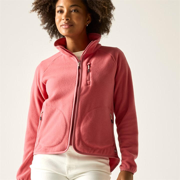 Regatta Women's Red Frankie Full Zip Lightweight Fleece in Size 20, Sports Direct