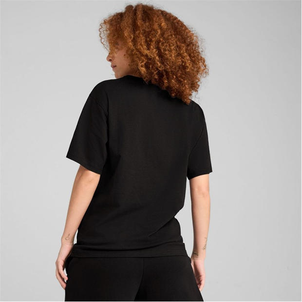 Черно - Puma - Class Relaxed T-Shirt