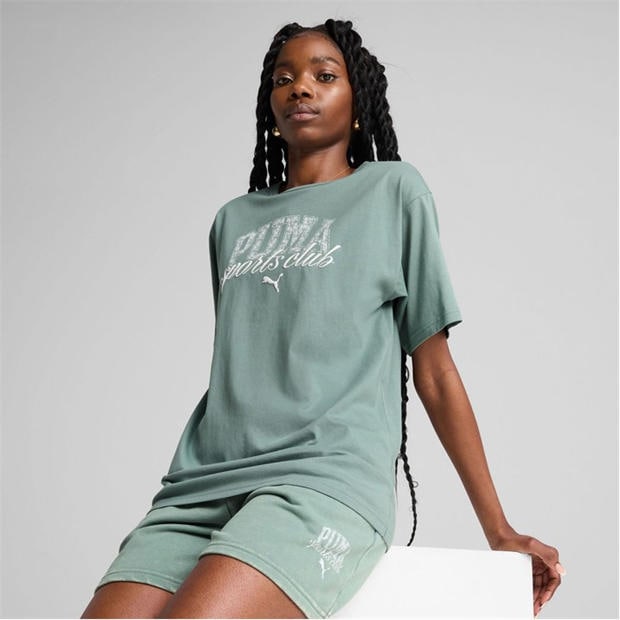 Green - Puma - Class Relaxed T-Shirt