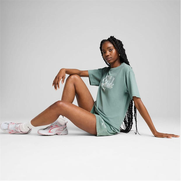 Green - Puma - Class Relaxed T-Shirt
