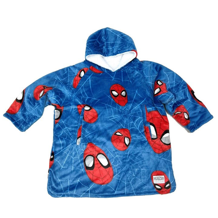 Disney  Kids  ' Spidey Hood Fluffy Dressing Gown in Size 9 - 10 Years, Sports Direct