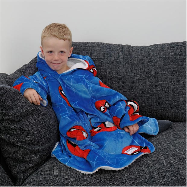 Дисни - Disney - Unisex Kids' Spidey Hood Fluffy Dressing Gown