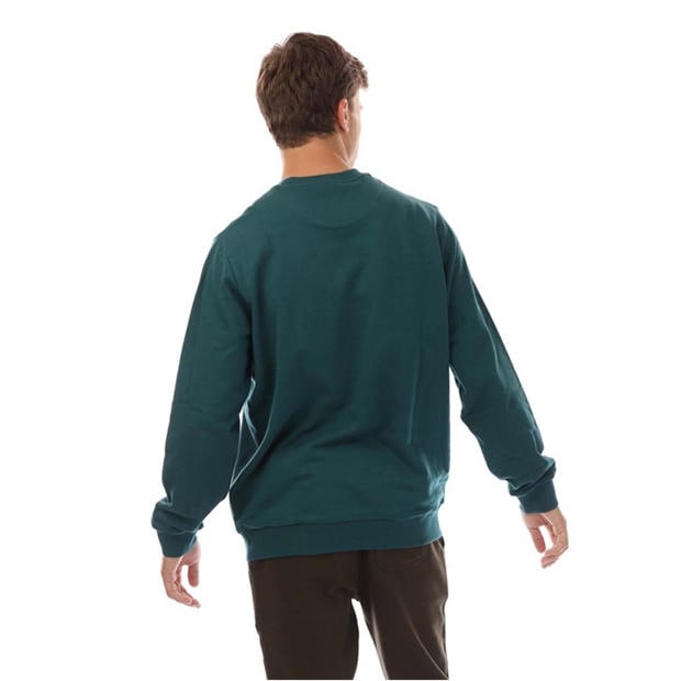 Green White - Lyle and Scott - Script Sweatshirt