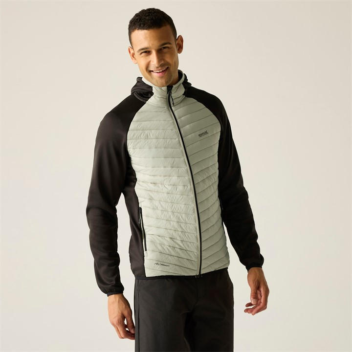 Regatta Men's Cream Andreson Hybrid Water-Repellent Jacket in Size M, Sports Direct