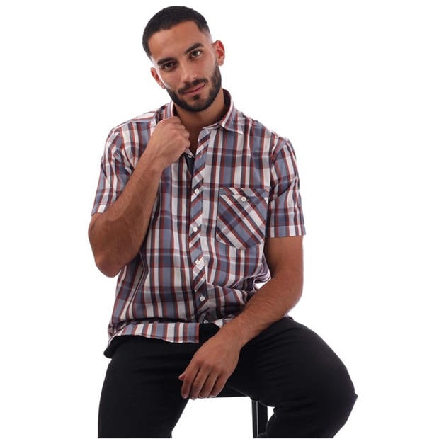 Orange - Trespass - Kenora Checked Shirt