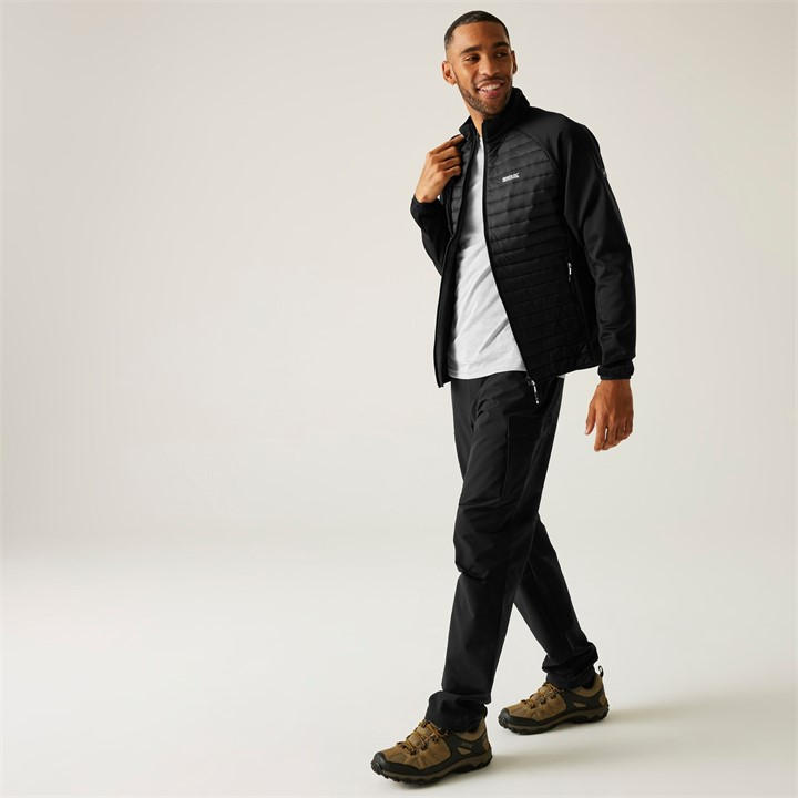 Regatta Men's Black Clumber Hybrid, Sports Direct