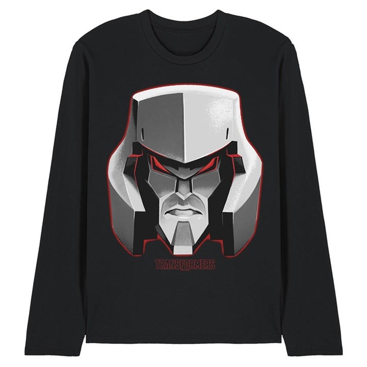 Hasbro Men's Black Transformers Generations Megatron Large Face Long in Size 2XL, Sports Direct