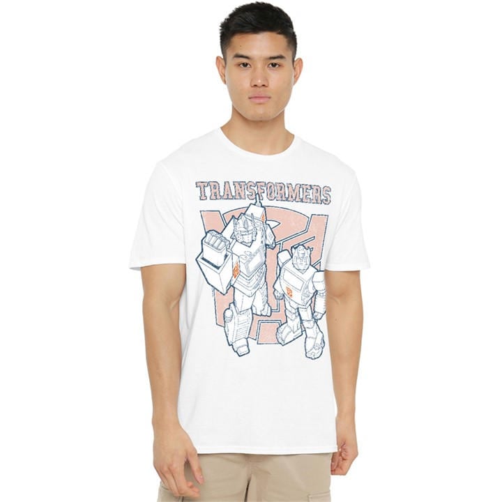 Hasbro Men' White Transformers Generations Collegiate Bumblebee And in Size S, Sports Direct
