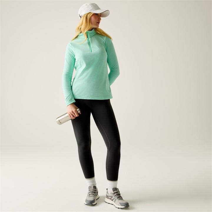 Regatta Women's Green Sweethart Marl Anti-Pill Fleece in Size 12, Sports Direct