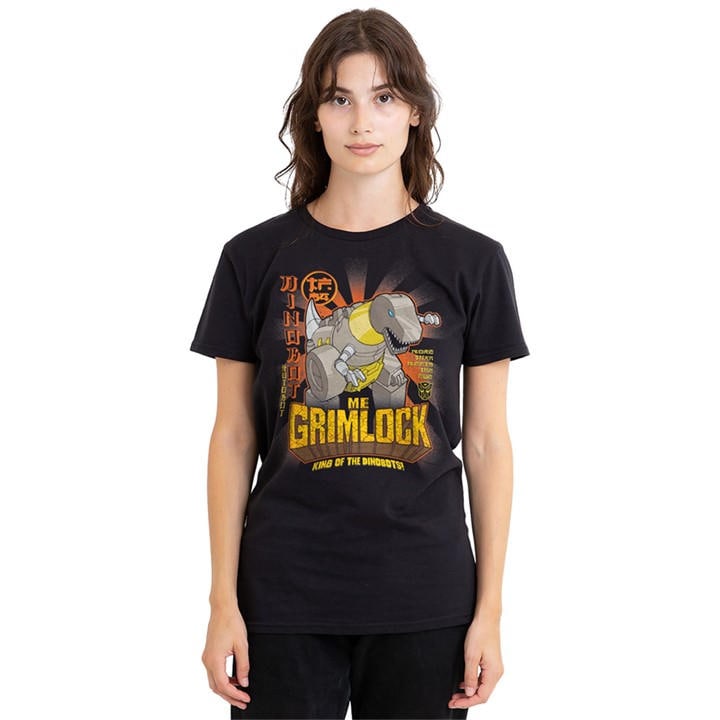 Hasbro Women's Black Transformers Generations Me Grimlock King Of The D in Size M, Sports Direct
