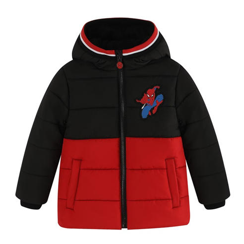 Character - Kids Disney Hooded Long Sleeve Short Puffer Jacket