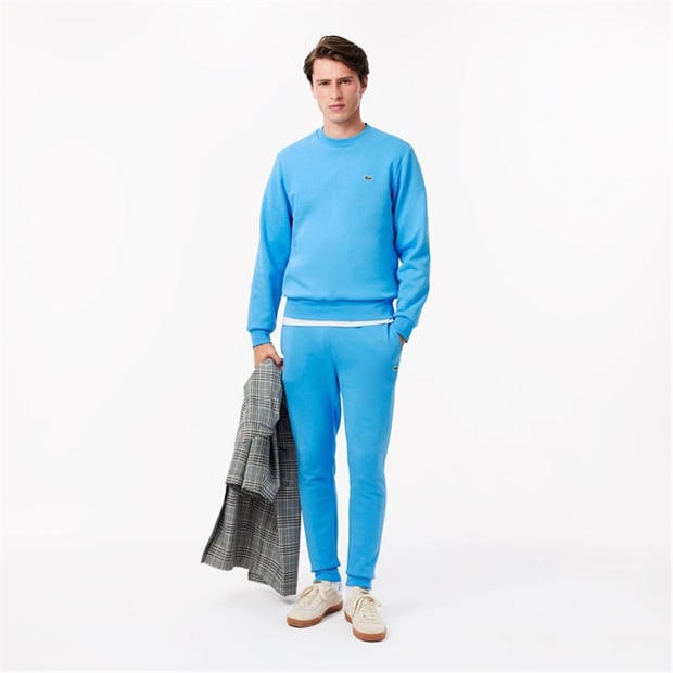 Синьо - Lacoste - Slim Fit Organic Cotton Joggers
