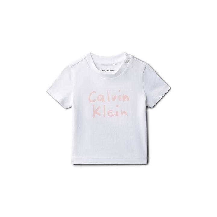 Calvin Klein Jeans  Kids White ' T-Shirt in Size 70, Sports Direct