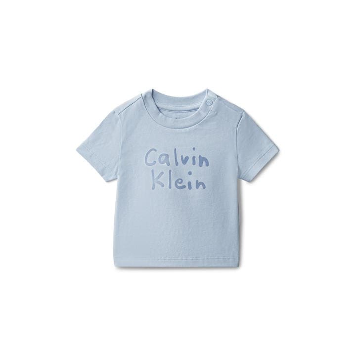Calvin Klein Jeans  Kids Blue ' T-Shirt in Size 70, Sports Direct