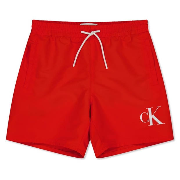 Orange Com XBS - Calvin Klein Jeans - Kids' Medium Drawstring Swim Shorts