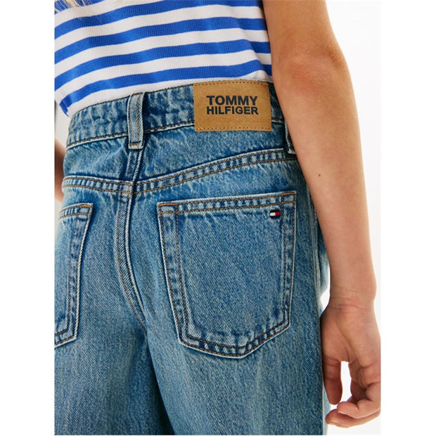 Medium Used 1A4 - Tommy Hilfiger - Kids' Wide Leg Jeans