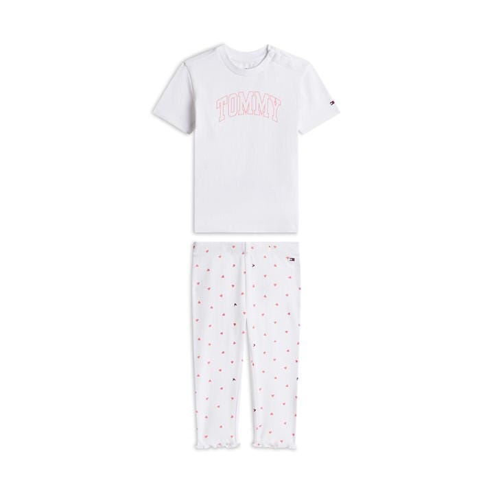 Tommy Hilfiger Girls White Kids' Clothing Set in Size 70, Sports Direct