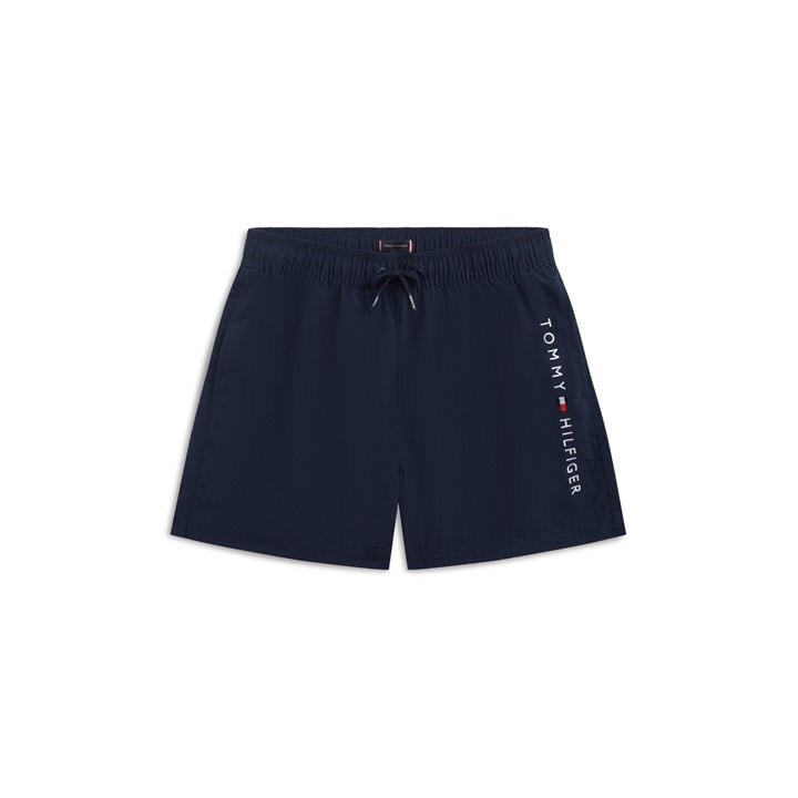 Tommy Hilfiger Boys Blue Kids' Swim Shorts in Size 13 - 14 Years, Sports Direct