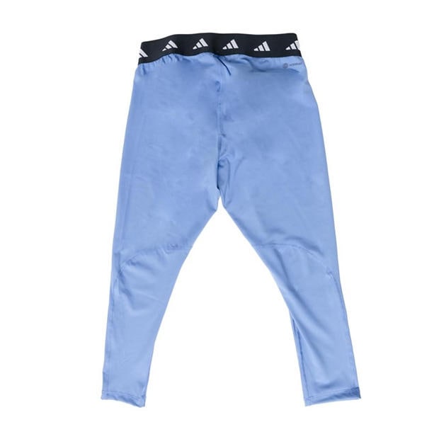 Blue - adidas - Techfit 7/8 Leggings (Plus Size)