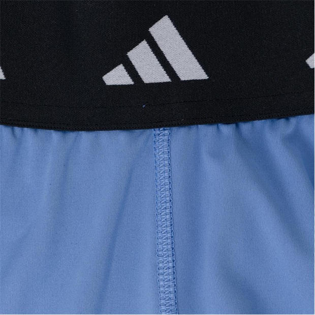 Blue - adidas - Techfit 7/8 Leggings (Plus Size)