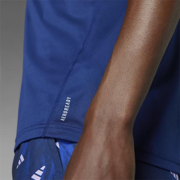 Dark Blue - adidas - Run It T-Shirt