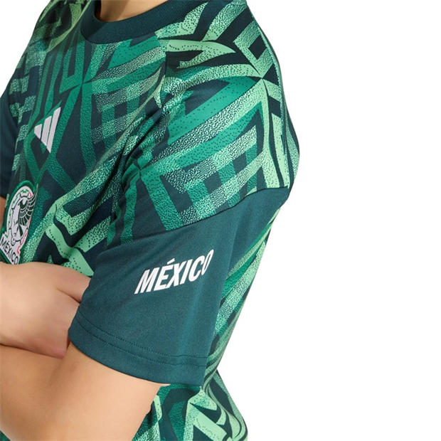 Green/White - adidas - Kids' Mexico Short Sleeve T-Shirt