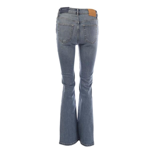 Светло синьо - Gant - Flared Jeans