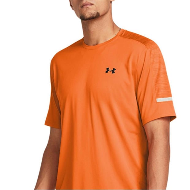 Оранжево - Under Armour - Tech Utility Short Sleeve T-Shirt