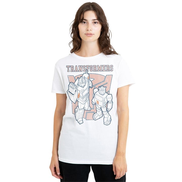 Hasbro Women's White Transformers Generations Collegiate Bumblebee And, Sports Direct