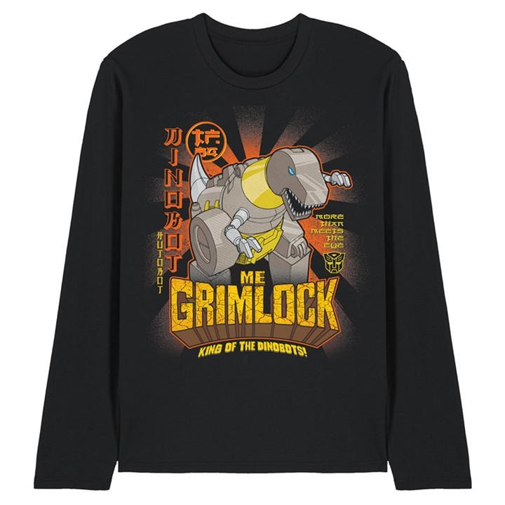 Hasbro Men's Black Transformers Generations Me Grimlock King Of The D in Size L, Sports Direct