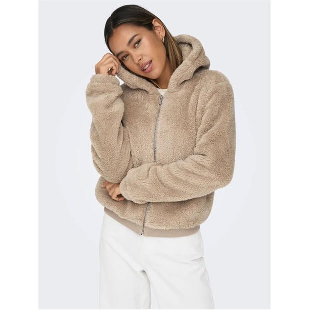Beige - Only - Newanna Teddy Jacket
