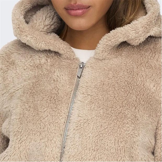 Beige - Only - Newanna Teddy Jacket