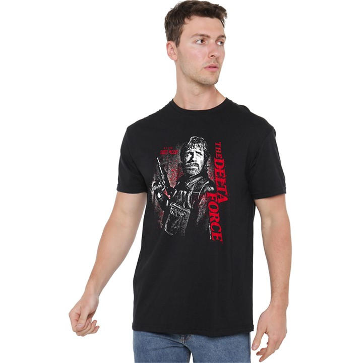 Men's Black Other Delta Force Ops T Shirt in Size 4XL, Sports Direct