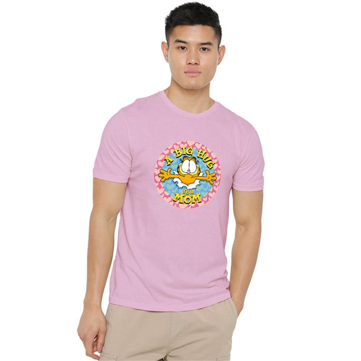 Garfield Men's Pink A Big Hug For Mom T Shirt in Size 2XL, Sports Direct
