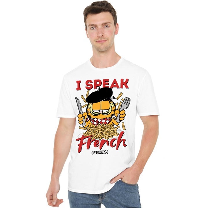 Garfield Men's White Speaking Love T Shirt in Size XL, Sports Direct