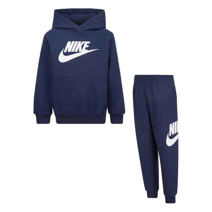Nike  Kids Blue Fleece Tracksuit  in Size 6 - 7 Years, Sports Direct