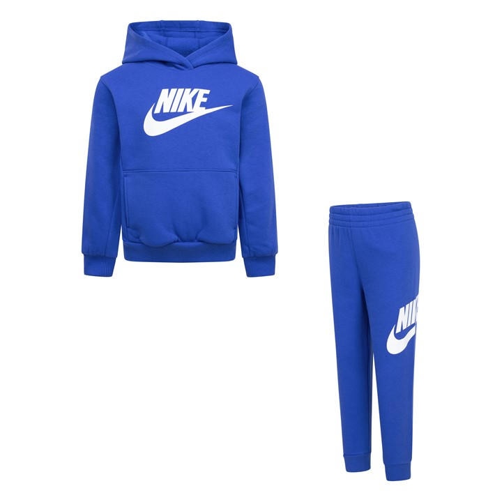 Nike  Kids Blue Fleece Tracksuit  in Size 6 - 7 Years, Sports Direct