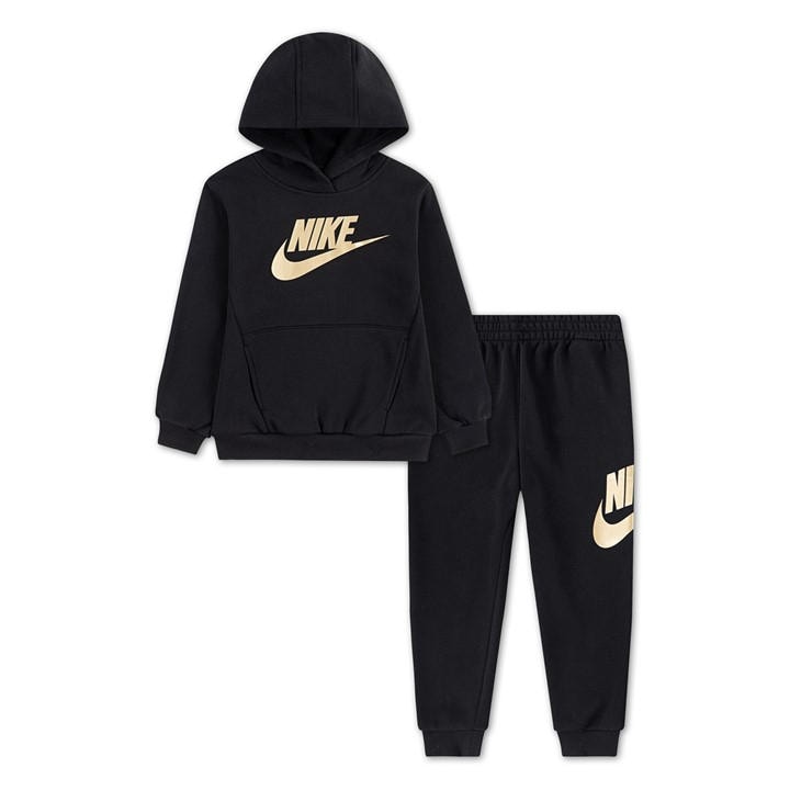 Nike  Kids Black Fleece Tracksuit  in Size 3 - 4 Years, Sports Direct