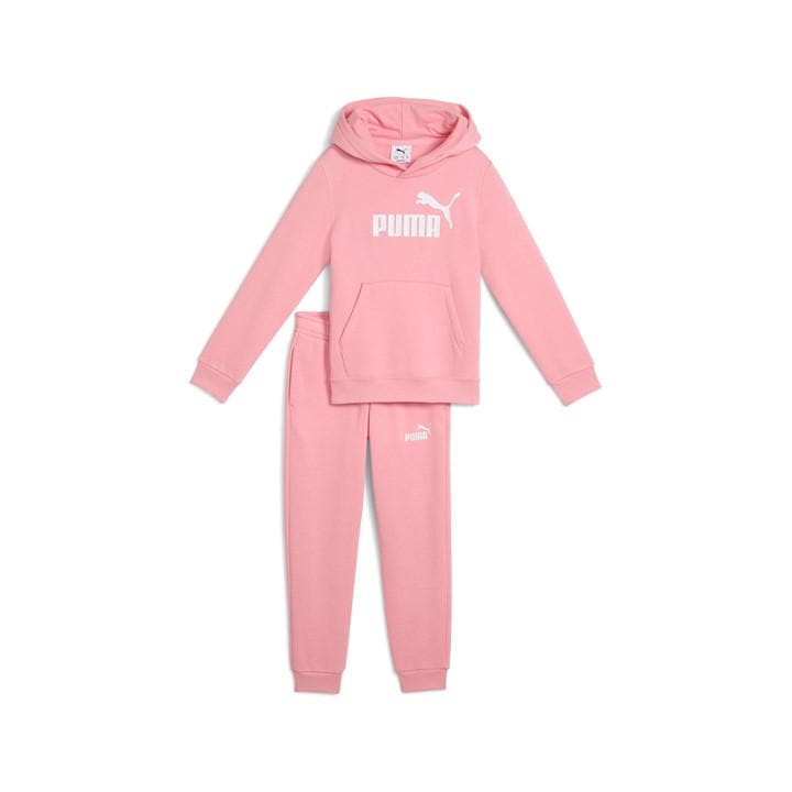 Puma  Kids Pink Pre School No.1 Logo Fleece Tracksuit in Size 5 - 6 Years, Sports Direct