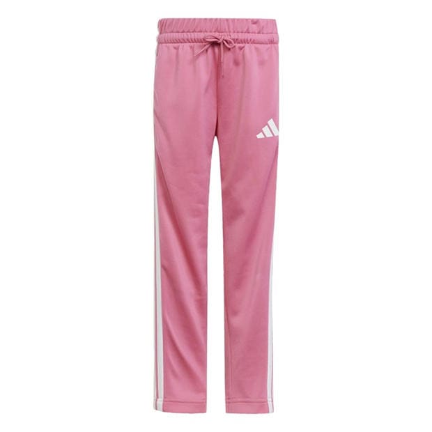 Розово/Бяло - adidas - Seasonal Essentials Tiberio 3-Stripes Tracksuit Infants