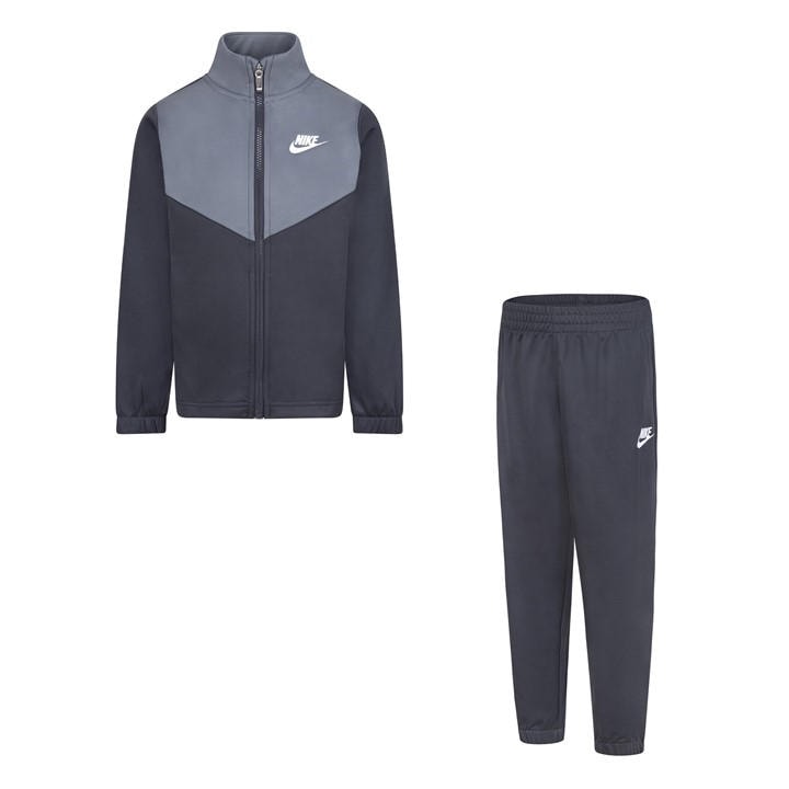 Nike Boys Grey Nsw Poly Tracksuit Infant in Size 2 - 3 Years, Sports Direct